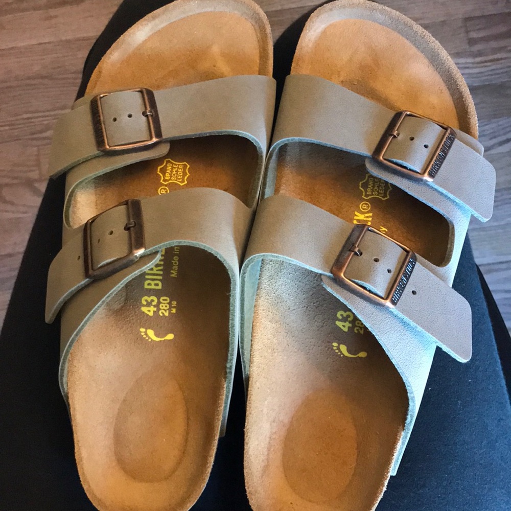 Stone Birkenstocks